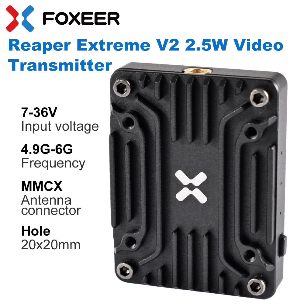 Foxeer 5.8g Reaper Extreme V2  - Foxeer Reaper Extreme 2.5W Vtx review and price