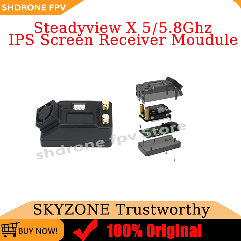 New SKYZONE SteadyView X IPS S - Skyzone Steadyview X Receiver Module review and price